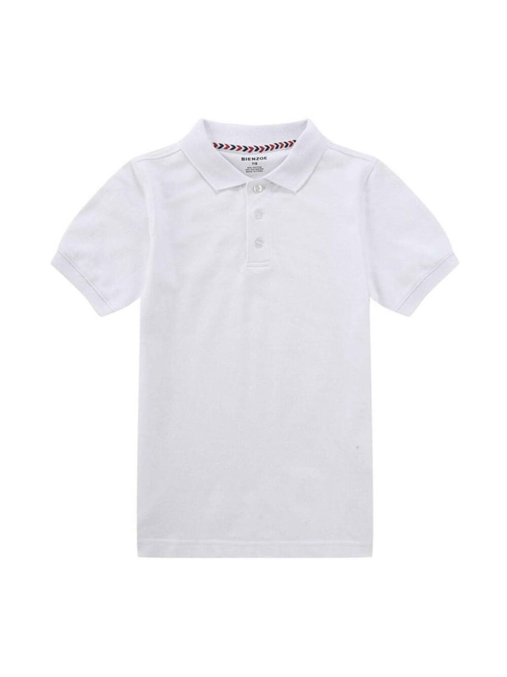 NWT Bienzoe Girl’s Short Sleeve Polo Shirt 6/6X